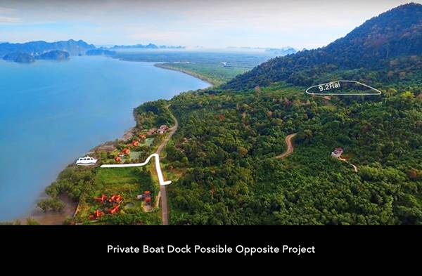 ขายที่ดินสวยวิวทะเลพาโนรามา 9.2 ไร่ อ่าวท่าเลน จ.กระบี่